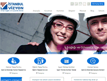 Tablet Screenshot of istanbulvizyonosgb.com